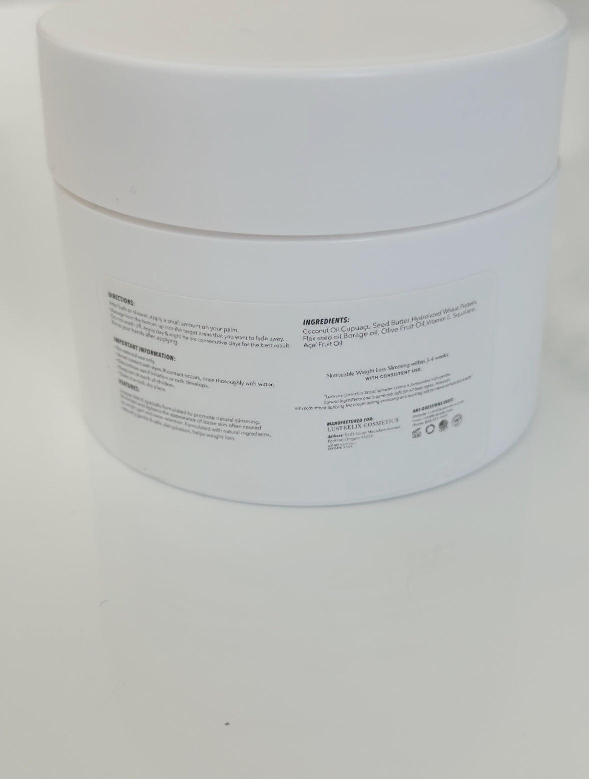 Waist Slimming Cream
